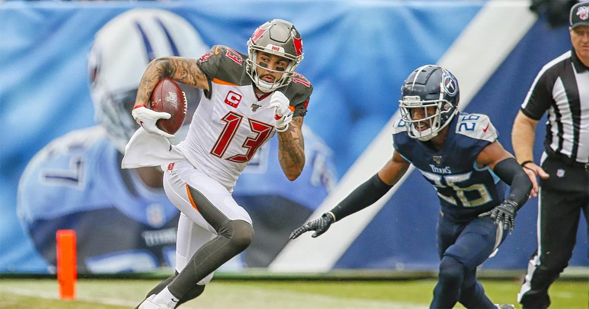 WR Mike Evans scored 42.8 points in Turkey's big win.