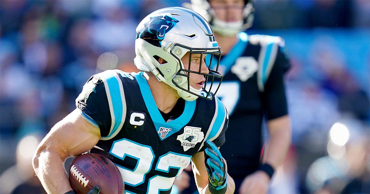 RB Christian McCaffrey dominated with 41.3 points for the Grainers.