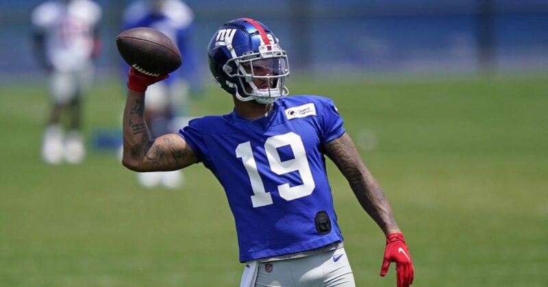 WR Kenny Golladay carries tremendous risk at his price tag.