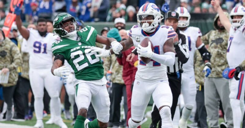 WR Stefon Diggs racked up 36.45 points in San Juan's win.