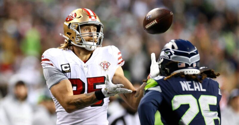 TE George Kittle put up 45.8 points to lead Christmas Island to a huge victory.