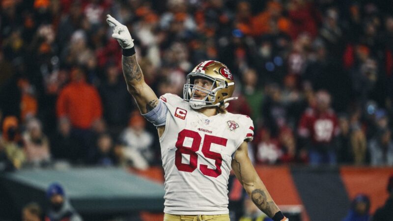 TE George Kittle scored 41.85 points to lead Christmas Island to the division title.